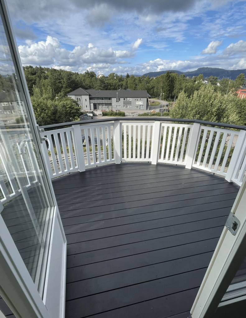 Maling av terrasse